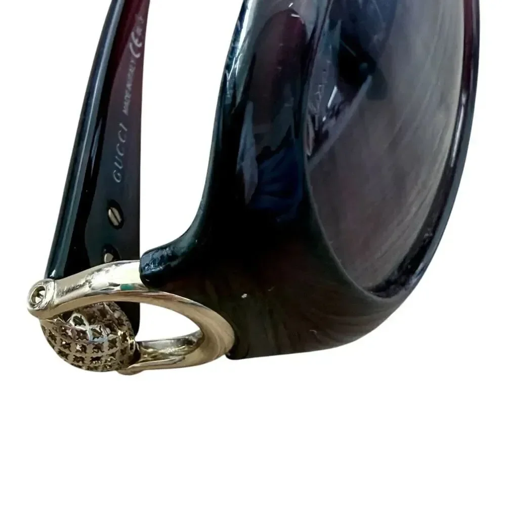 Gucci Sunglasses Horsebit Brown GG 3712/S Womens NWT